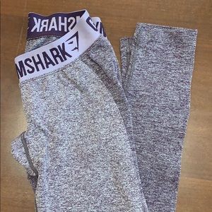 Gymshark purple flex leggings. Like new.